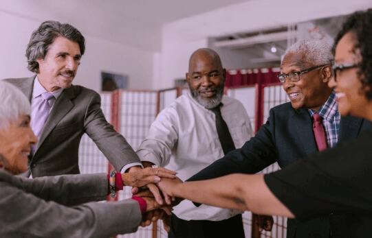 Spearsage team collaborating
